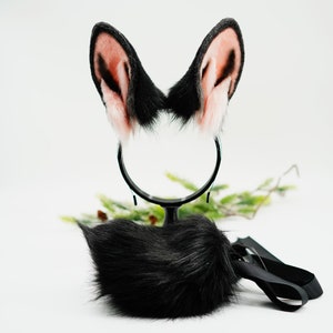 realistic bunny ears, faux fur ears, rabbit ears, fluffy ears, bunny ears, animal ears, ears, cosplay ear,costume ears, anime cosplay, 168