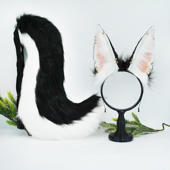Set di costumi da scimmia, orecchie e coda da scimmia, costume da topo marrone con orecchie e coda per ragazzi e ragazze, per feste, spettacoli, vacanze, cosplay, carnevale, feste in maschera
