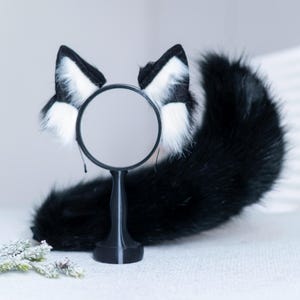 Ensemble de fursuit de patte de queue d'oreille de renard - France Ensemble de fursuit de patte de queue d'oreille de renard - France
