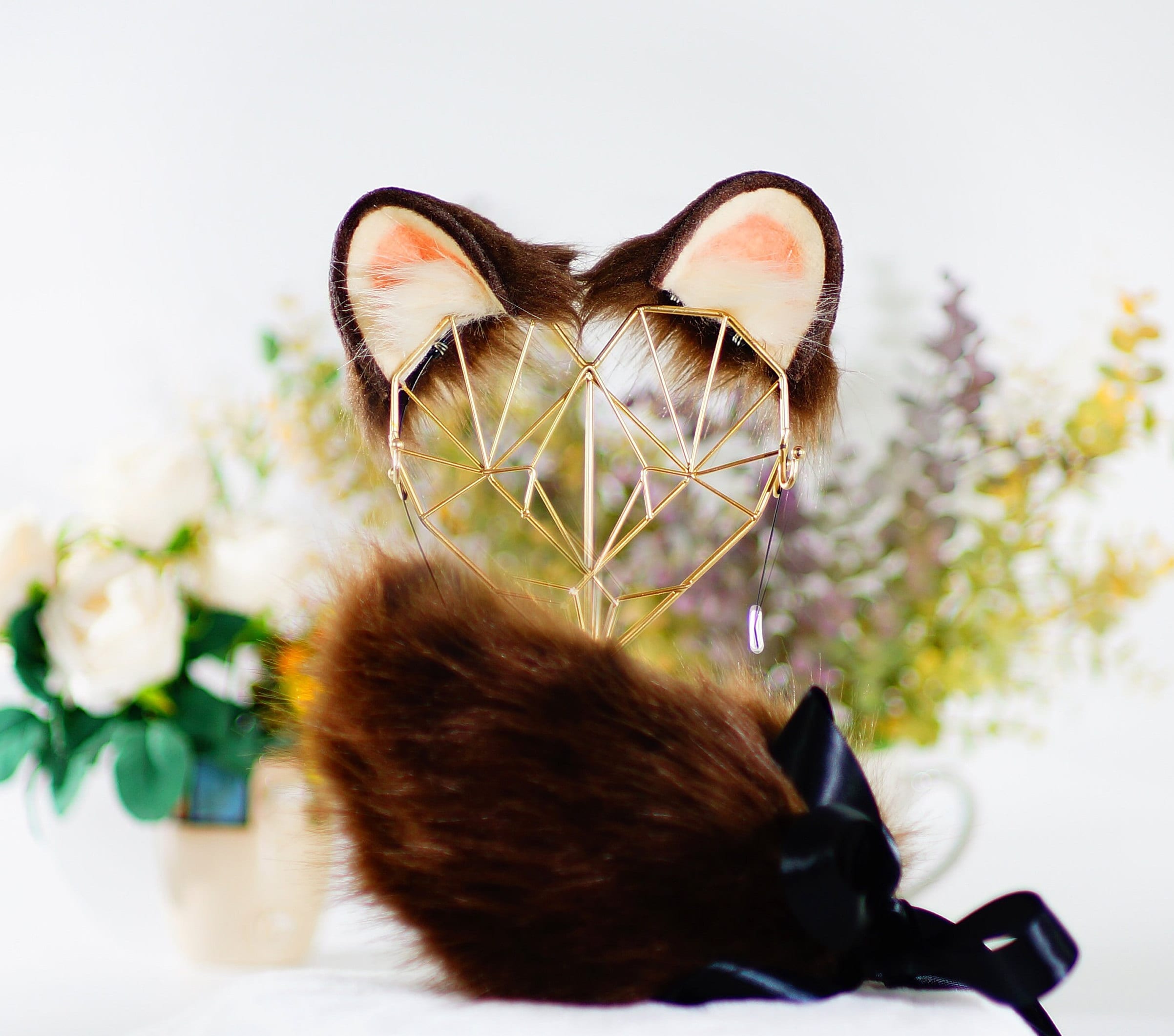 Plush Neko Cosplay - Plush Furry Neko Cosplay Headbands With