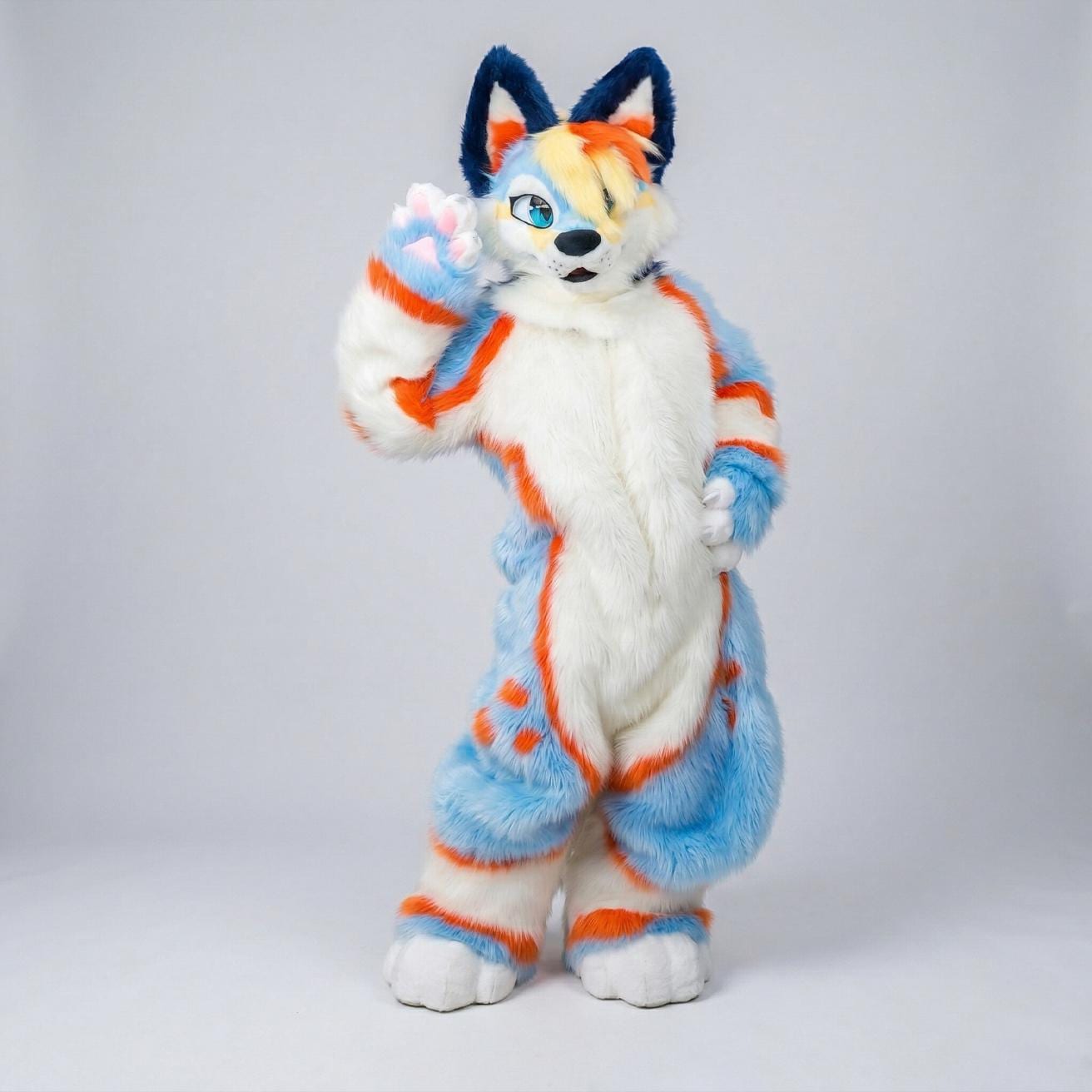 Custom Toony Kemono Full Fursuit – Handcrafted Professional Mascot ...