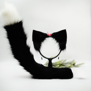 Black Kitten Ear, othic Style Kitten Ears, kitten Ears Cosplay, Cosplay Cat Ear, Cosplay Ear, Anime Cosplay, Cat Headband, Cat Head Band,