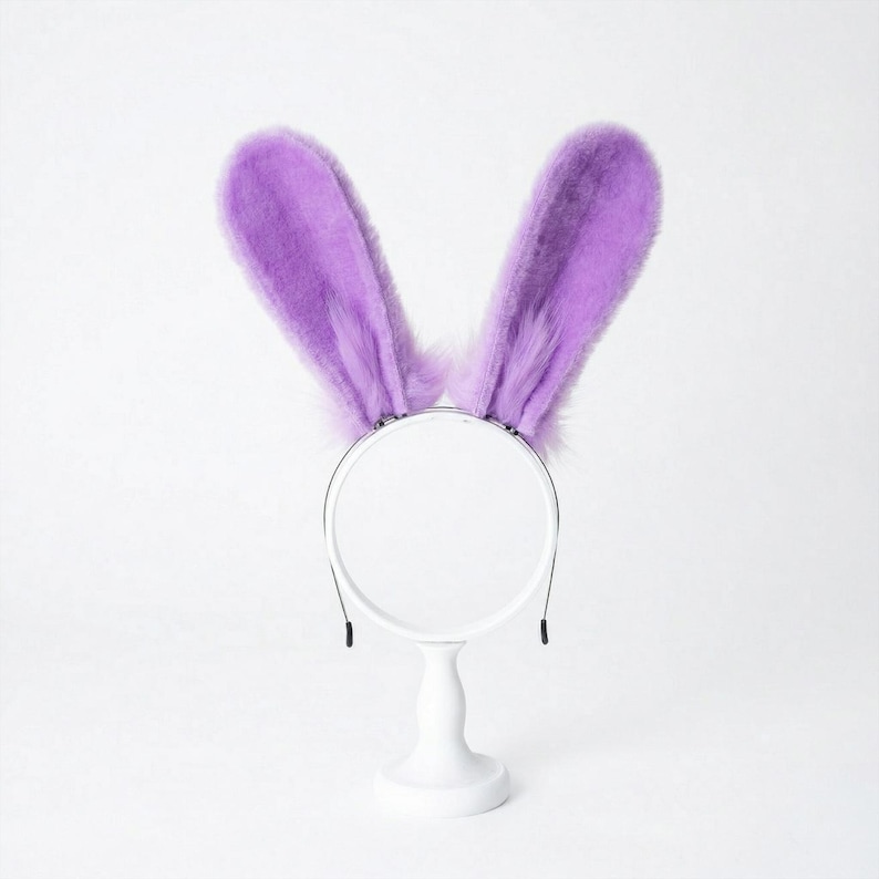 Bunny Ears Headband, Purple Rabbit Ears for Jax Cosplay Gear,easter ...