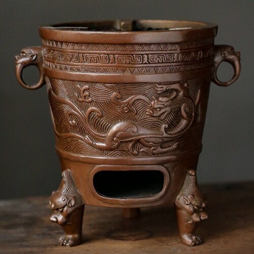 Chinese Copper Stove Handmade Traditional Original Etsy