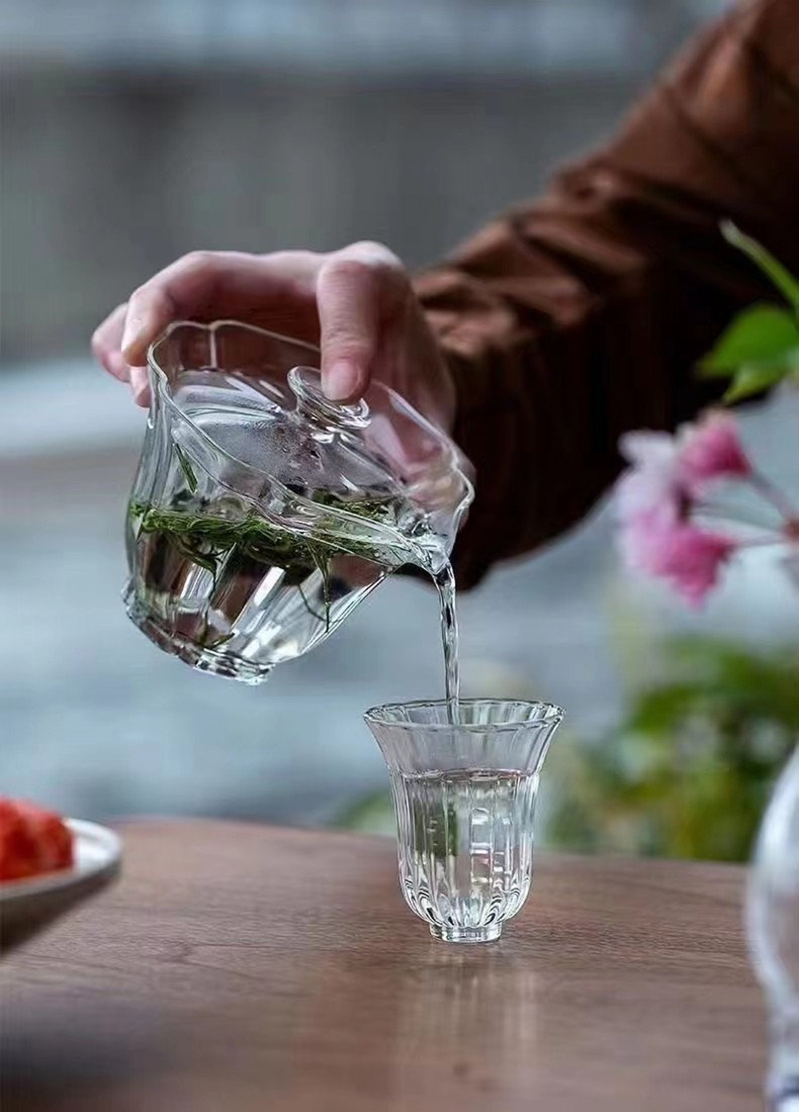 Chinese Original Glass Gaiwan Teapot Glass Classic Teapot Etsy