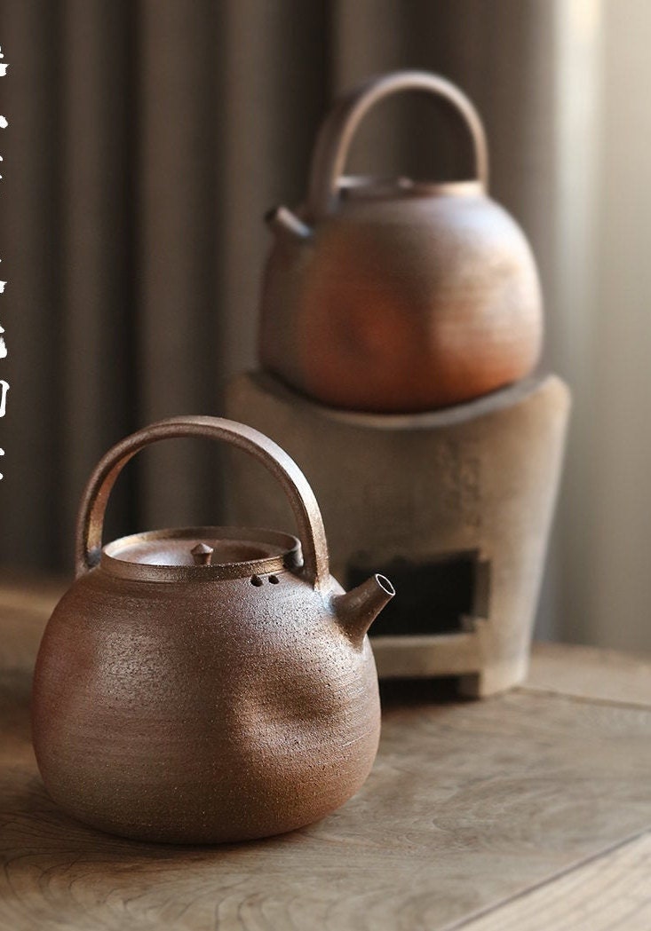 Woodfired Kettle Handmade Chaozhou Classic Shadiao Antique Etsy