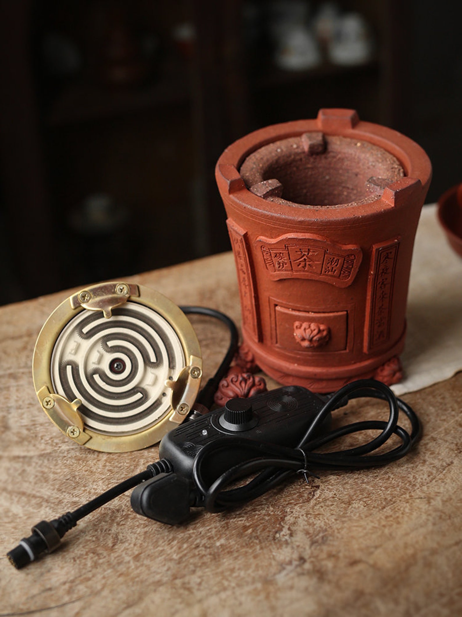 Handmade Electric Charcoal Stove Set Chaozhou Gongfu Chinese Etsy