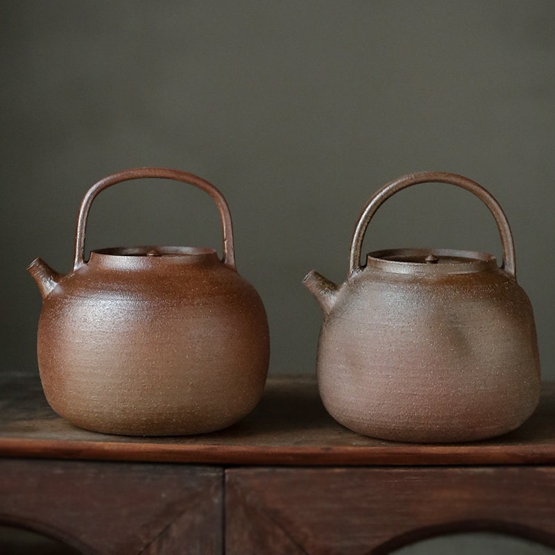 Woodfired Kettle Handmade Chaozhou Classic Shadiao Antique Etsy