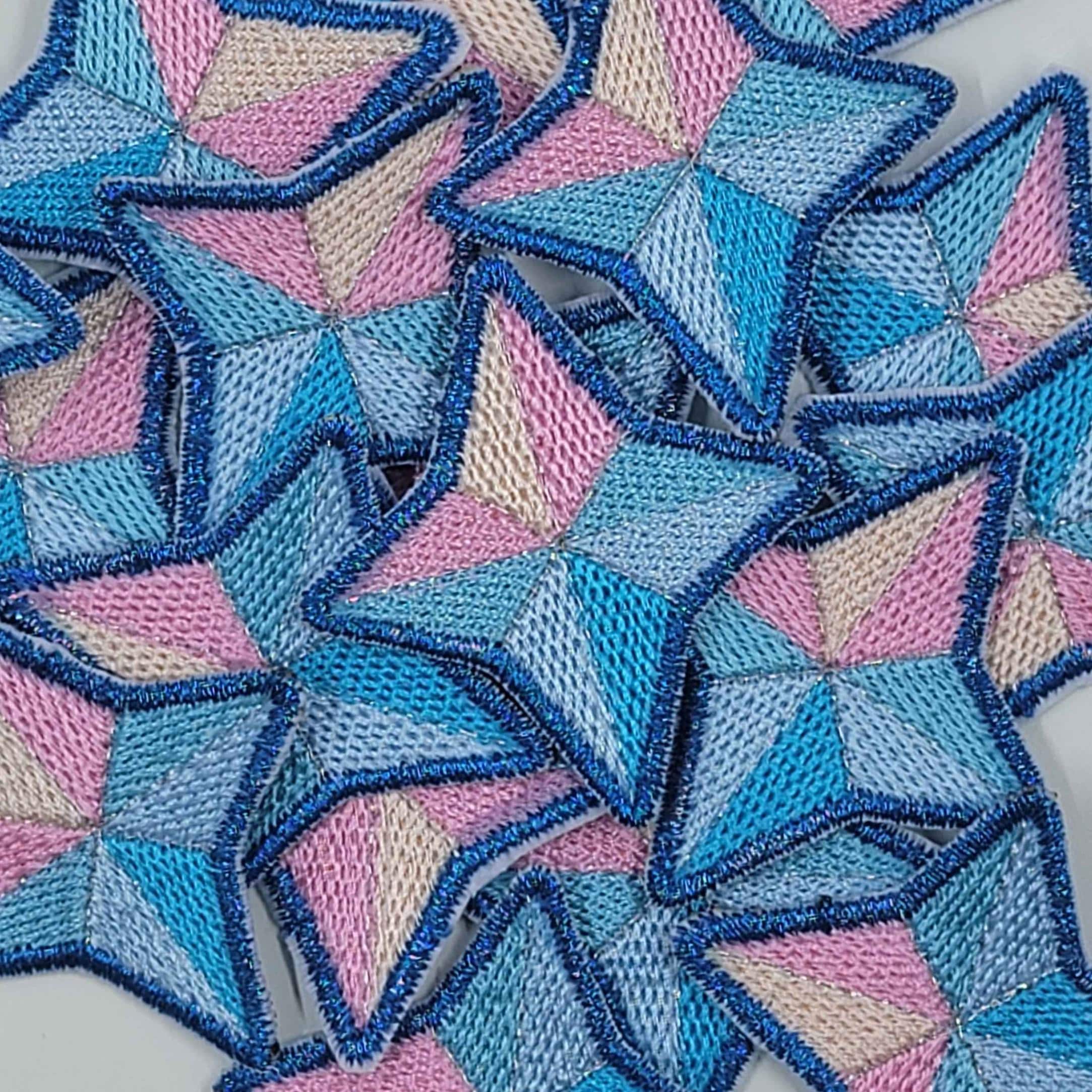 Fan-Made Genshin Impact Primogem Patch - Embroidered Iron-On/Sew-On Patch