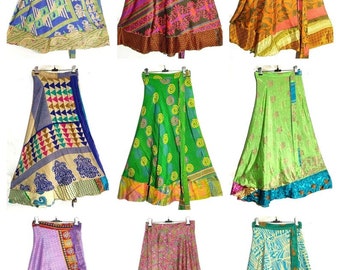 Wholesale of Vintage Indian Silk Skirts