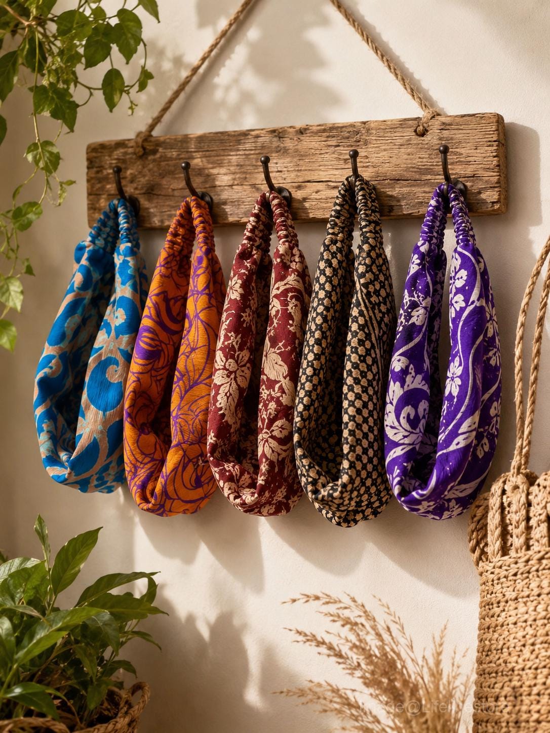 Silk Sari Recycled Headband