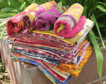 Wholesale Lot Vintage Kantha Quilts,vintage kantha quilt wholesale,kantha quilt lot,wholesale quilts Bedding, Bedspread blanket
