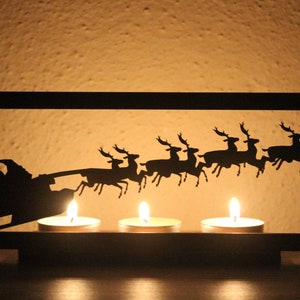Weihnachten Weihnachtsmann Kerzenhalter Digitale Dateien für Laser und Cnc Schneiden, Teelichthalter, Noel, Neujahr, Light Box, DXF,SVG,EPS,Ai