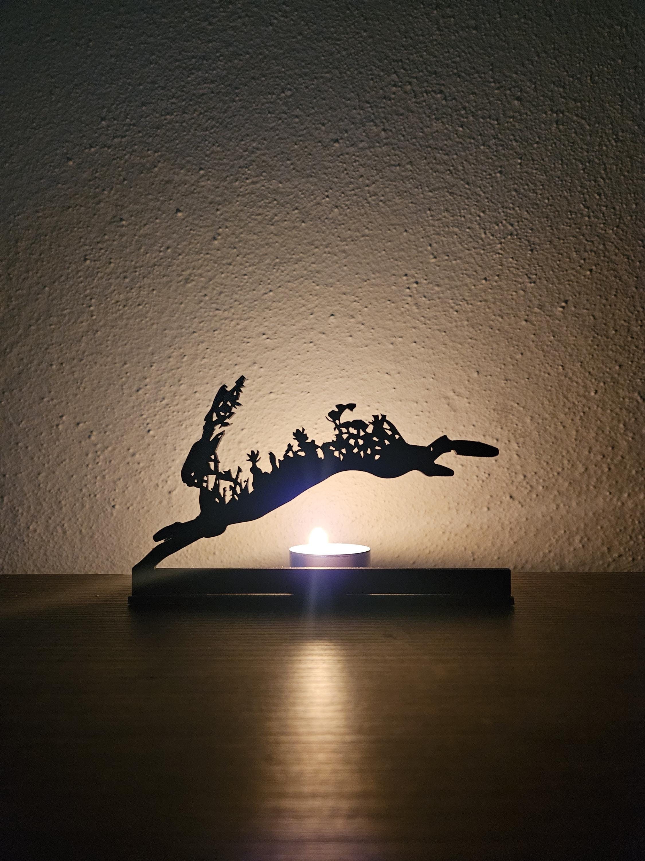 Métal rabbit candle holder - Etsy 日本 Métal rabbit candle holder - Etsy 日本