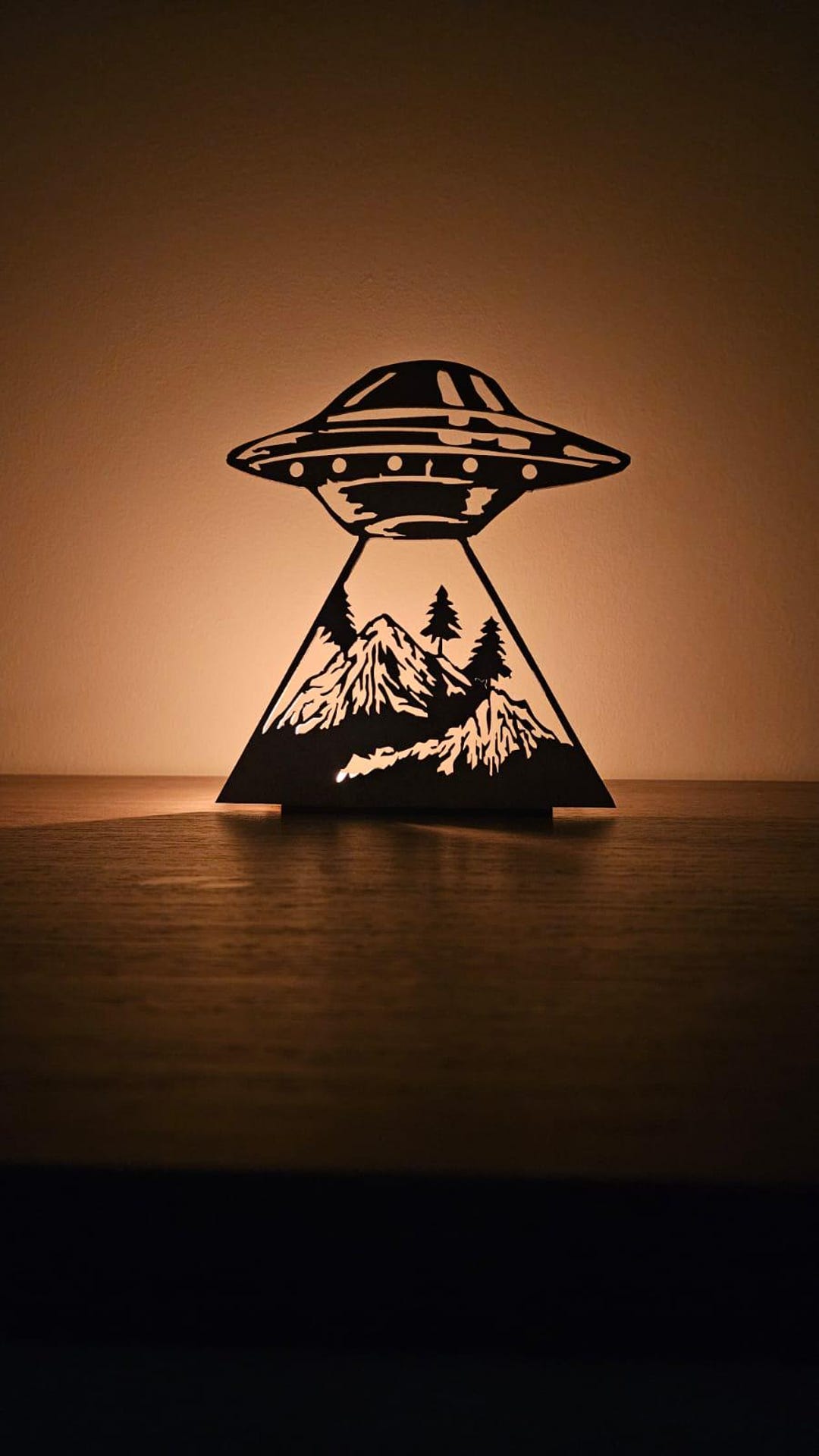 Alien UFO Candle Holder | Sci-fi SVG DXF (digital Download) - Etsy