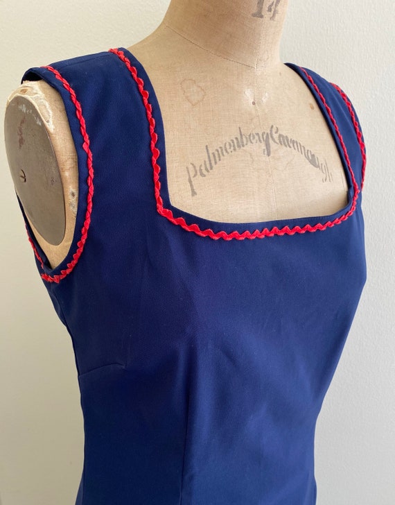 Vintage Blue A-Line Dress Size 10