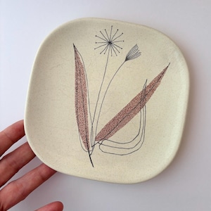 Vtg MCM Trio Pattern by Franciscan Butter Plate