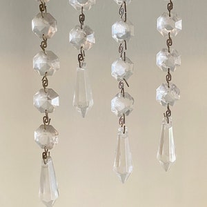 Antique Chandelier Crystals For Jewelry Making