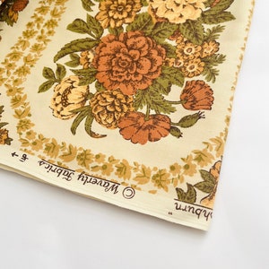 Vtg Waverly Canvas Fabric BTY & BTHY