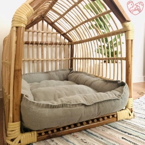 Handmade Rattan dog house