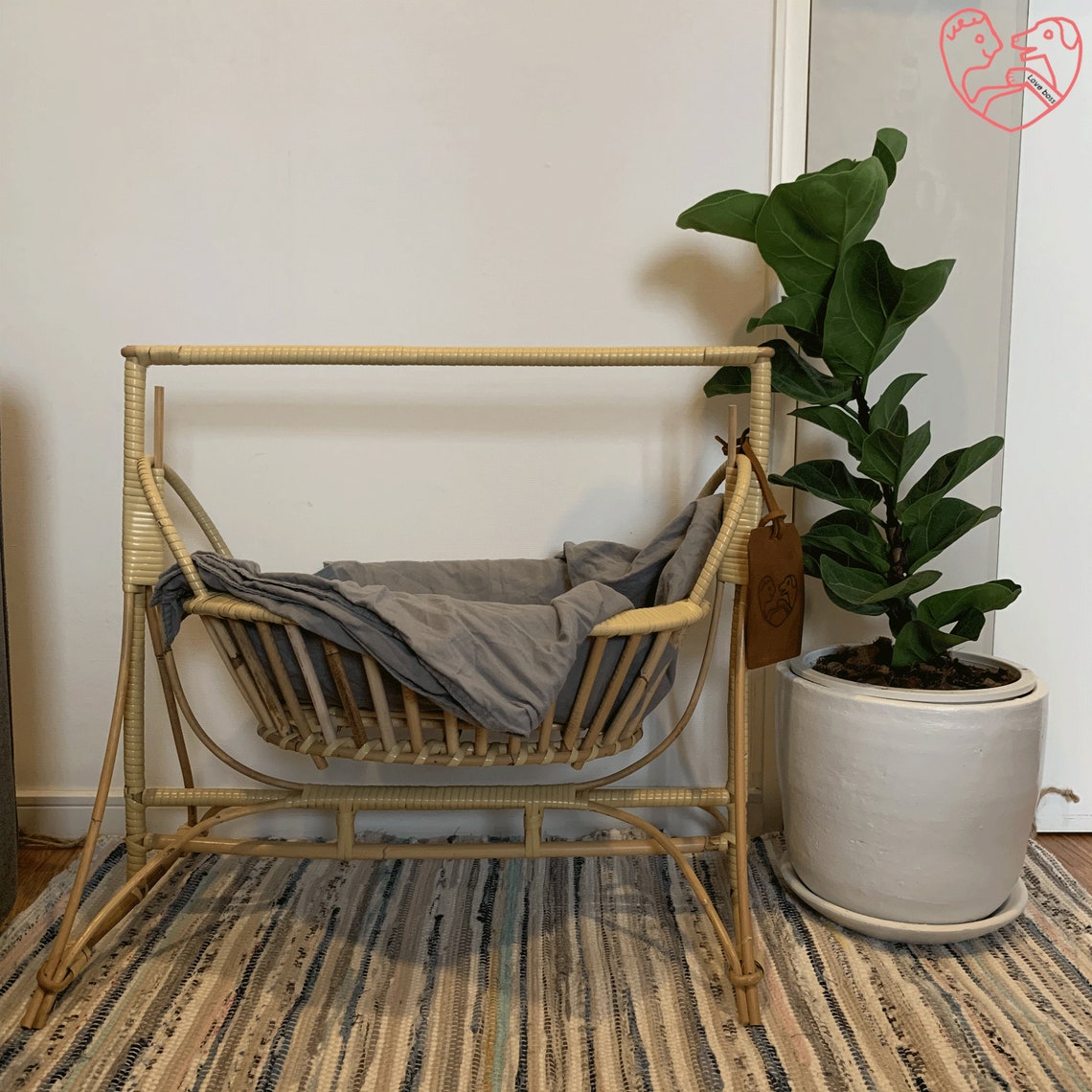 Rattan Cat Cradle,hammock Cat,cat House ,cat Bed,pet Bed,pet Design