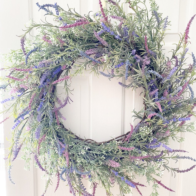 Purple Flower Wreaths