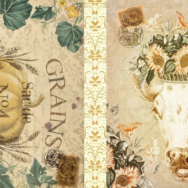 Decoupage Paper Etsy