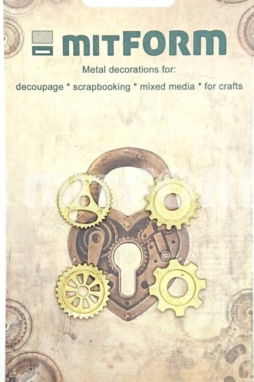Mitform Castings Set GEAR_20 DIY Projects Scrapbooking Art Etsy