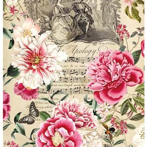 Calambour TT123 A4 Decoupage Rice Paper