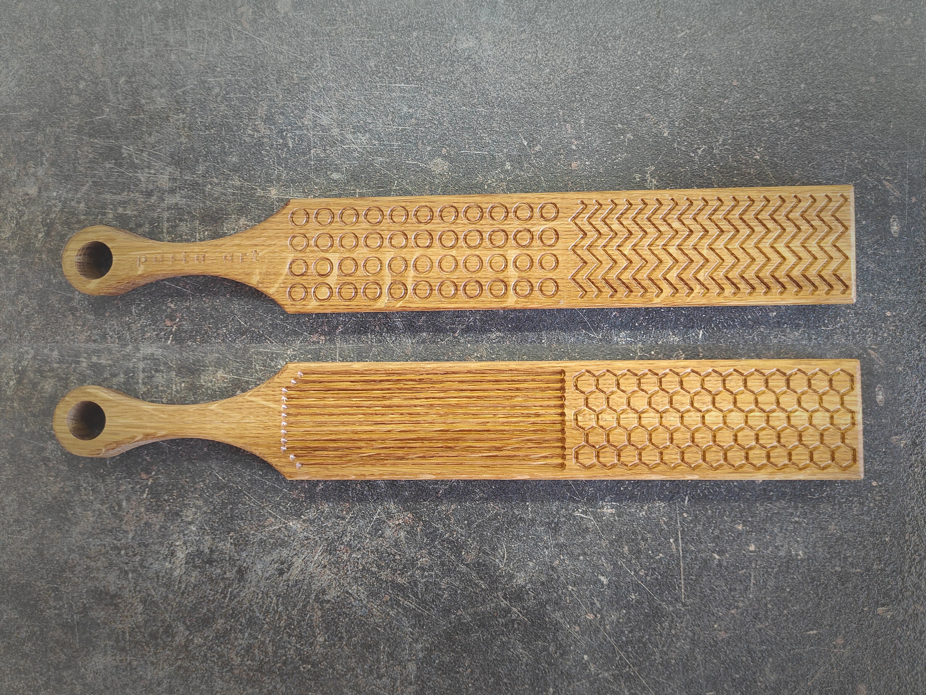 Doublesided personalized pasta board with different patterns Etsy