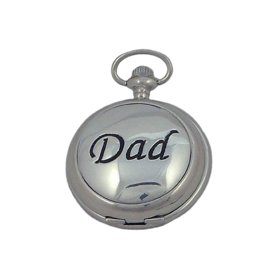 Dad Design Pocket Watch With Free Optional Engraving UK