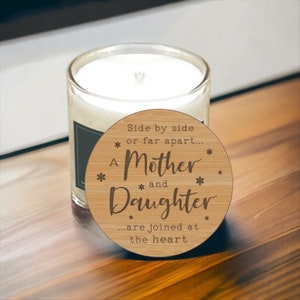 Mother and Daughter Scentiment's Personalised Scented Candle