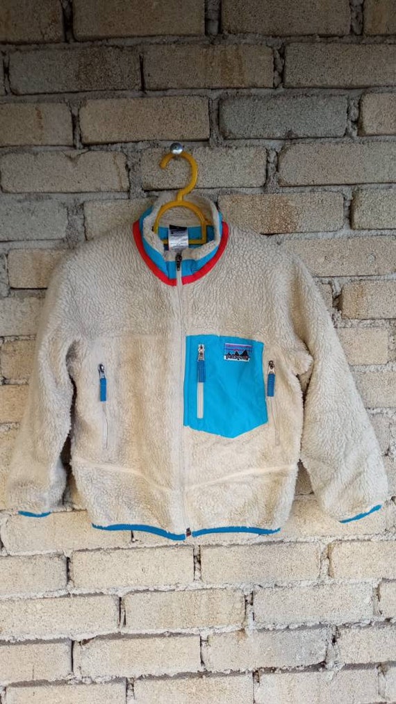 Vintage Patagonia Kids Fleece Sweater Jacket size