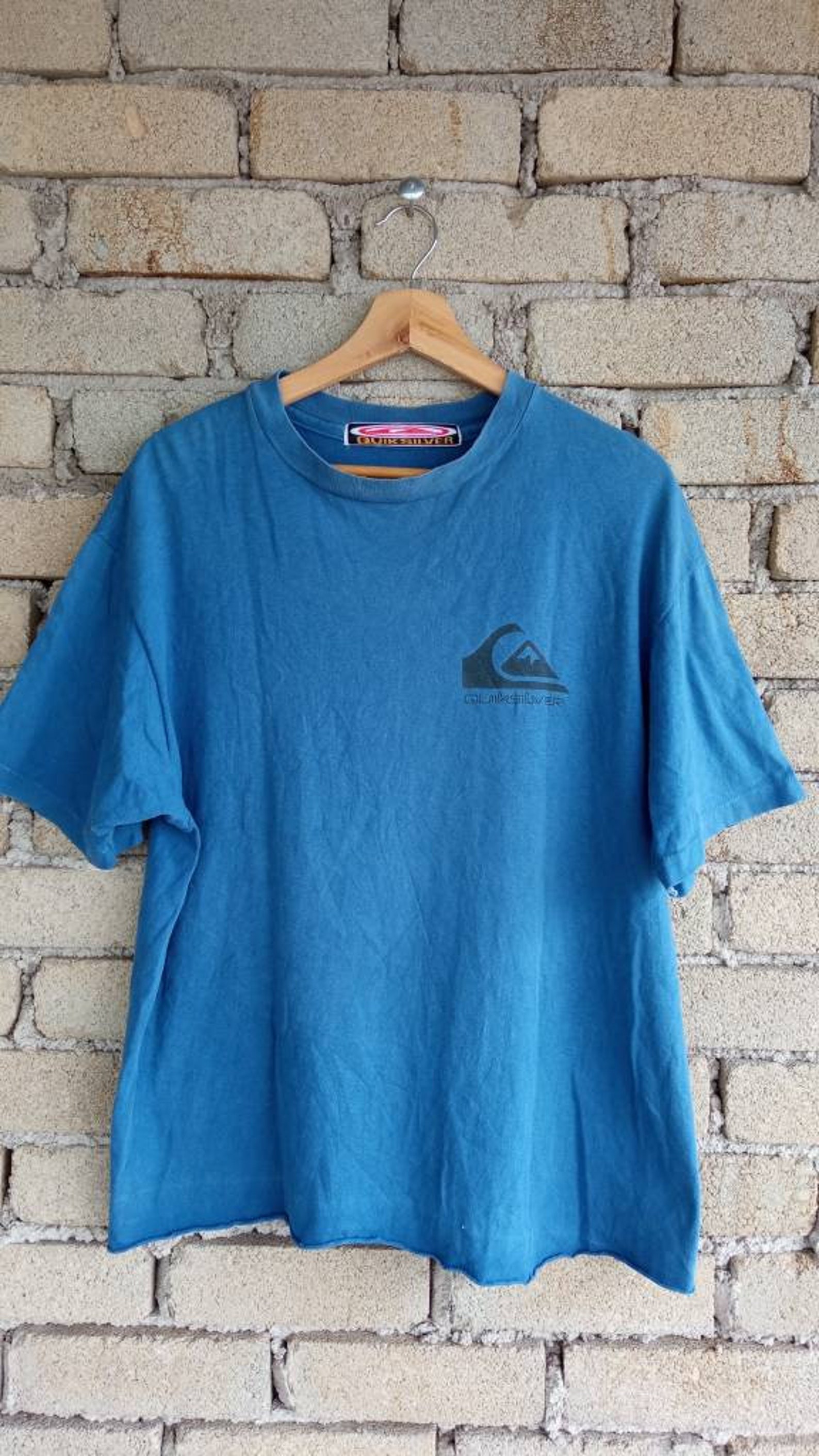 Vintage 90s Surf Brand Quiksilver Printed T-Shirt | Etsy