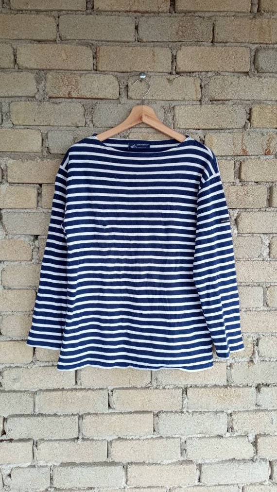 Saint James Orcival Long Sleeve Striped T-Shirt