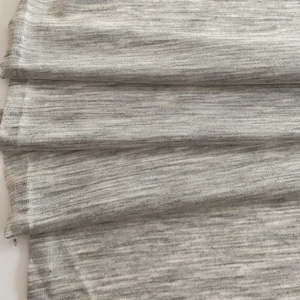 Italian wool knit fabric, designer fabric, fine knit, high quality, color: gray