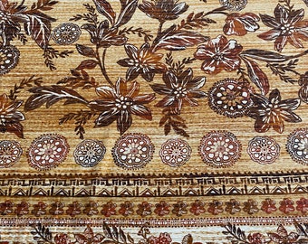 Italian silk crêpe de Chine fabric, designer print, famous designer fabric, high quality