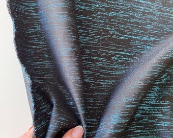 Italian designer fabric, 100% wool with lurex. High quality