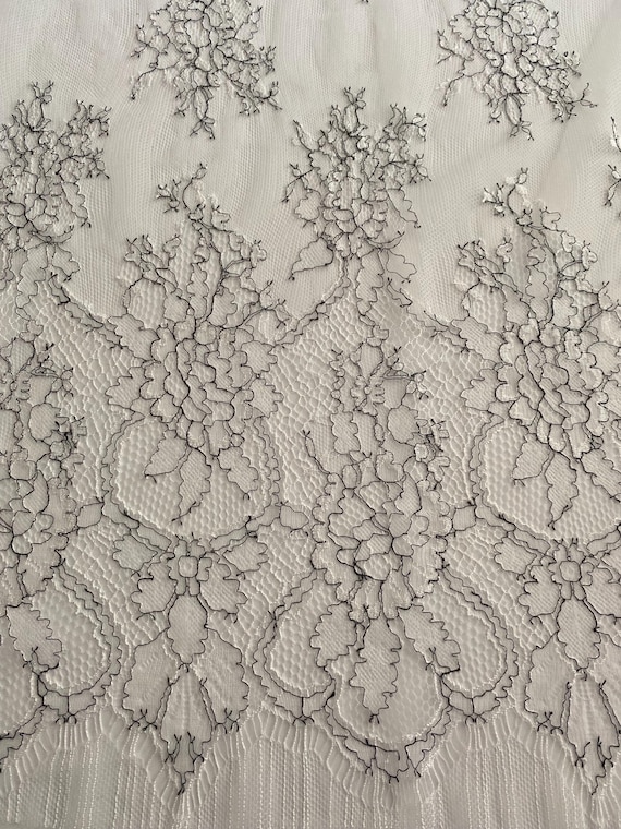 Exclusive French Lace Fabric, Designer Fabric, Luxury Fabric