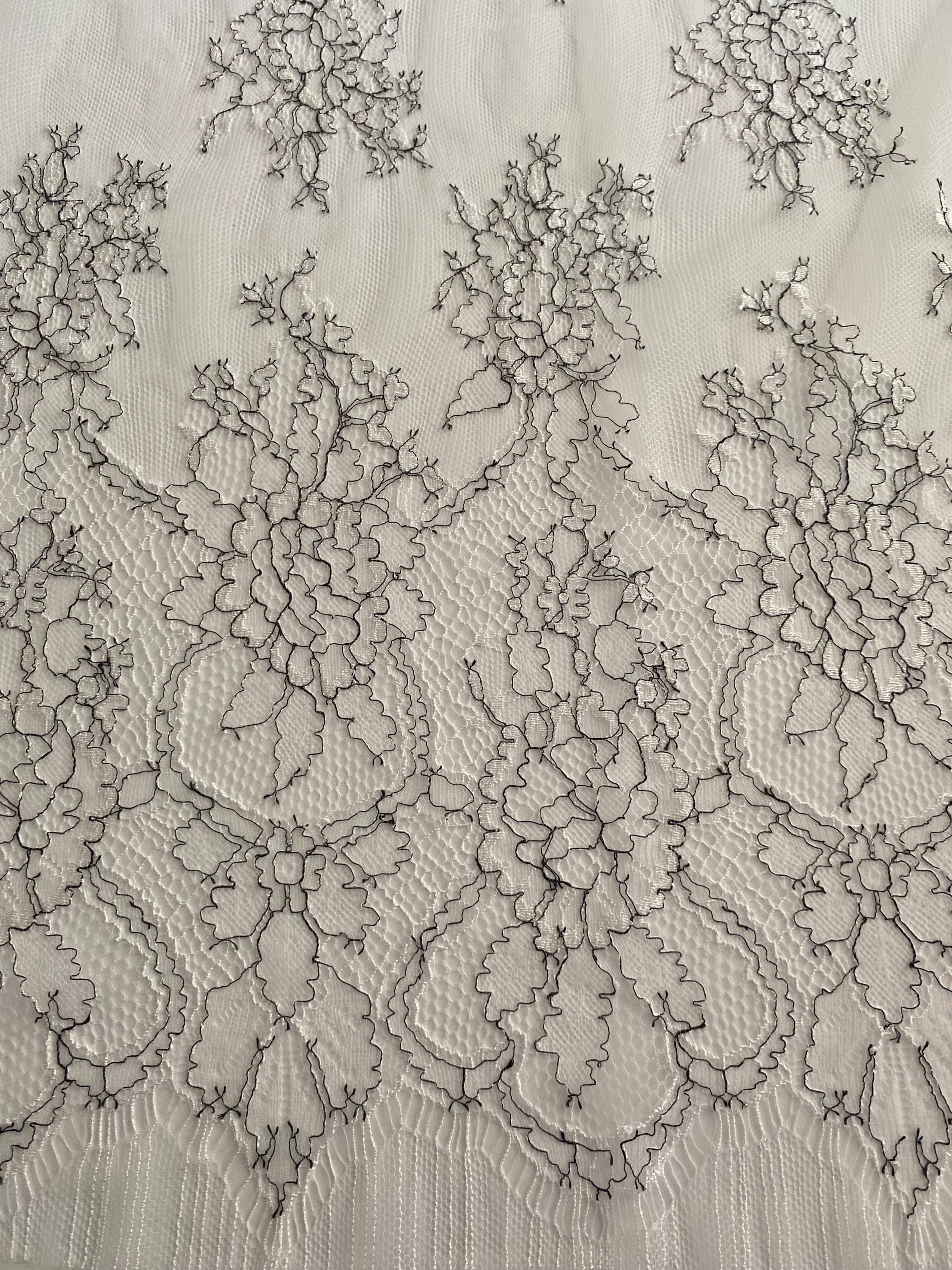 Exclusive French Lace Fabric, Designer Fabric, Luxury Fabric