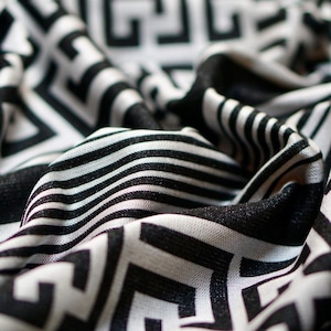 Italian designer fabric, jersey - viscose - blend - lurex, best quality