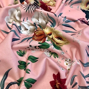 Italian cotton fabric, designer fabric, great print, great quality, rep fabric
