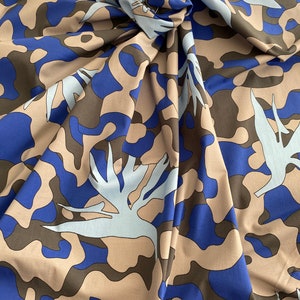 High quality Italian cotton fabric.