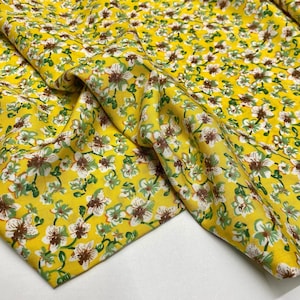 Exclusive Italian viscose fabric, designer fabric. Last piece: 1.90 meters