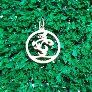 14K Gold Japanese “Love” Charm