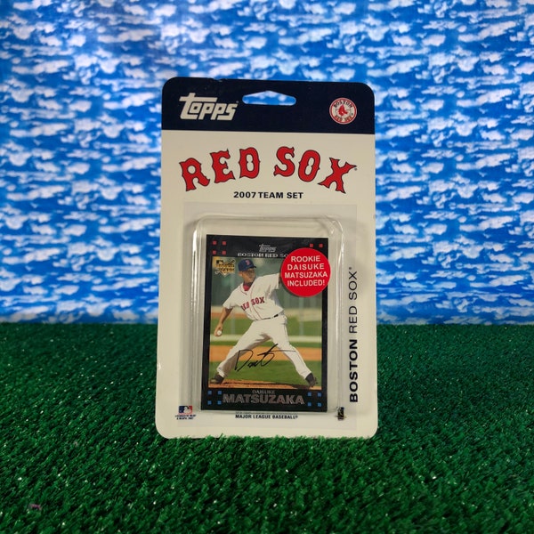 Topps 2007 World Series Red Sox Cards