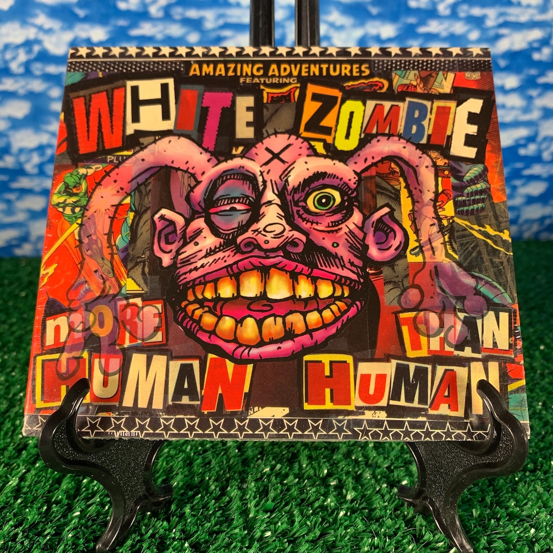 ホワイト・ゾンビ More Human Than Human 限定版 イエロー Sealed Promo White Zombie More Human Than Human CD - Etsy