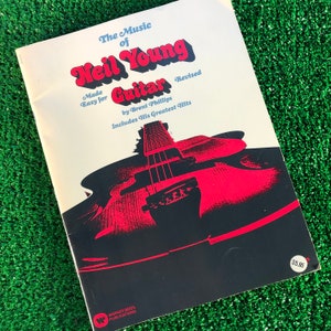 Vintage Neil Young Made Easy For Guitar Book