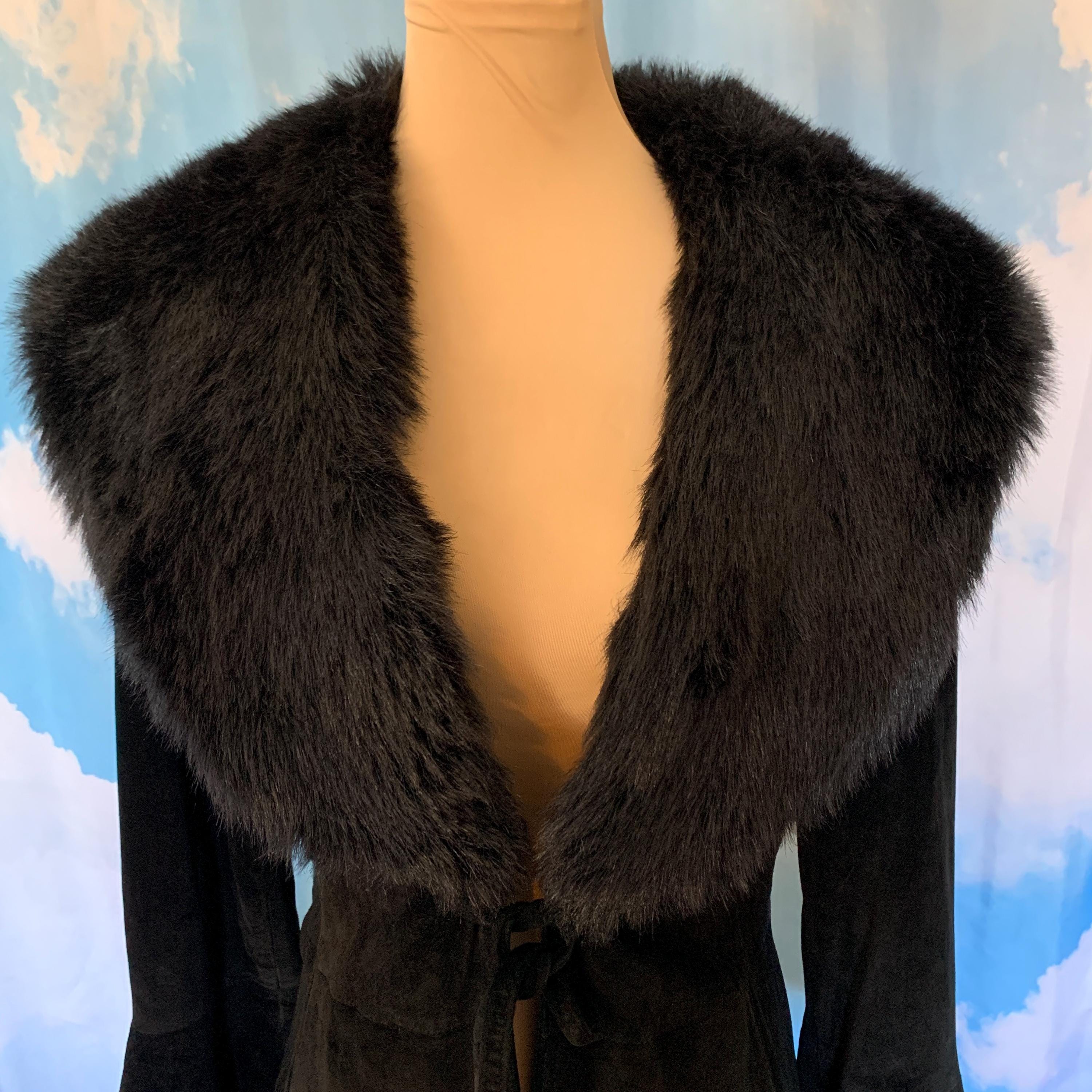 Vintage Express World Brand Floor Length Suede Coat - Etsy