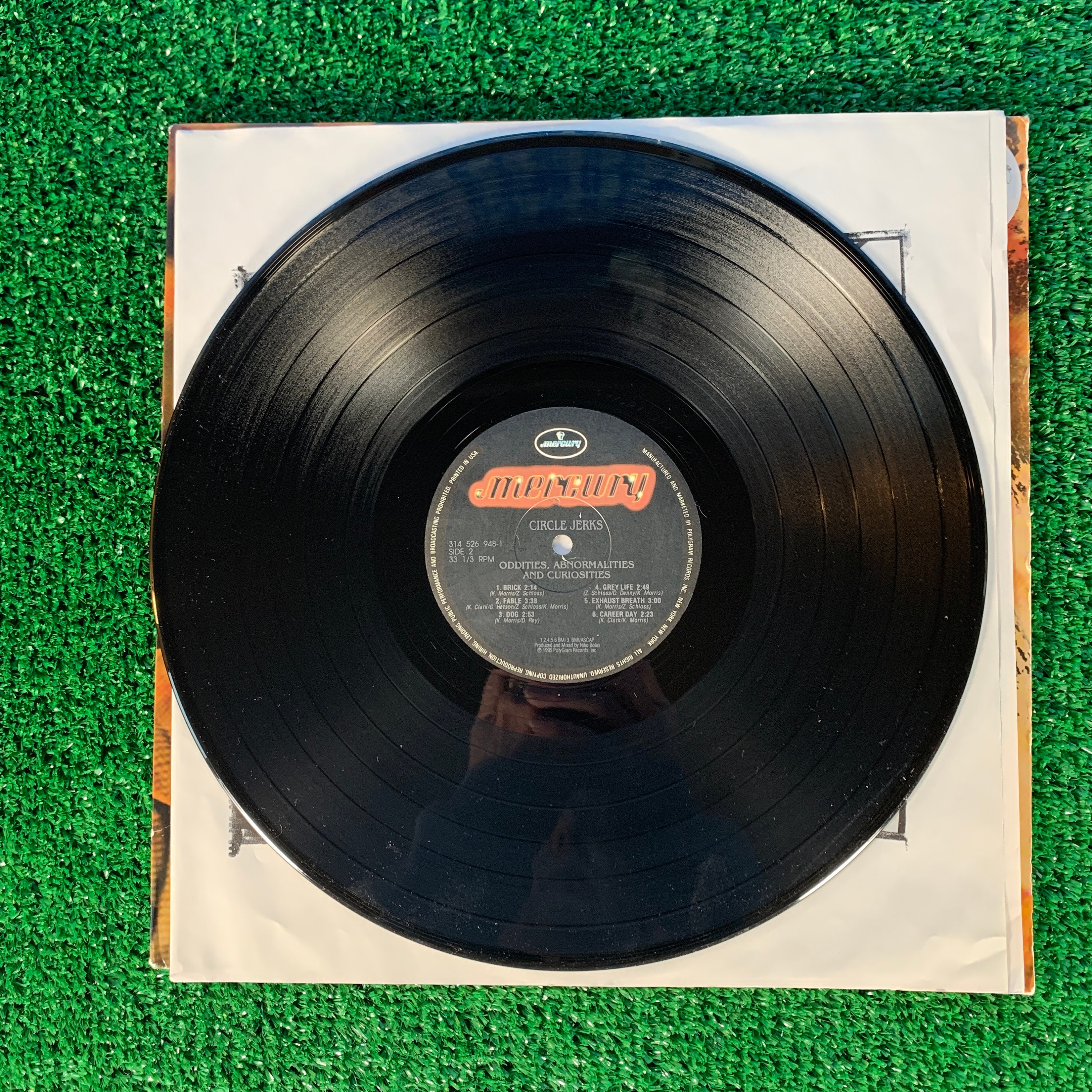 Promo Circle Jerks Vinyl - Oddities, Abnormalities, and 